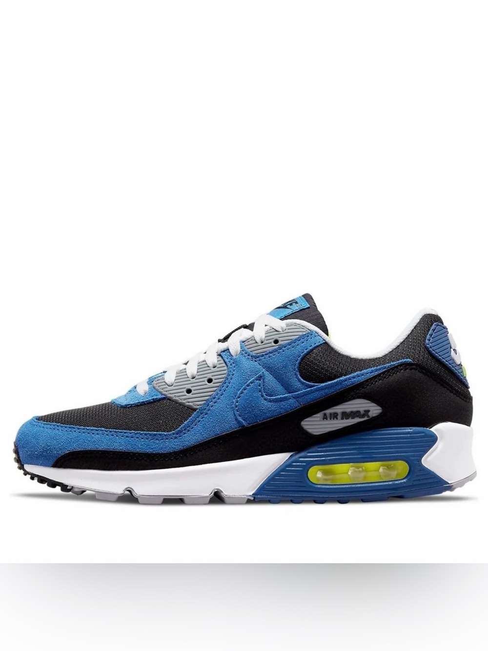 Nike Air Max Men's Blue, Black & White Low-Top Sneakers